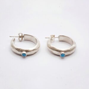 bold gem earrings no.1