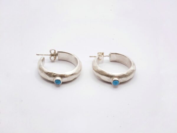 bold gem earrings no.1
