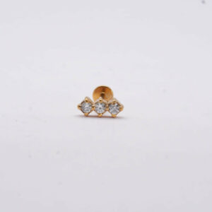 piercing 3 stones no.1