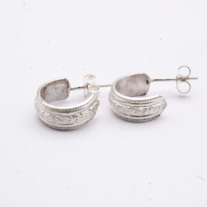 flower pattern earring no.2